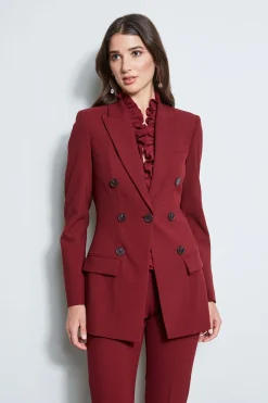 Elie Tahari 7 Button Blazer- Jackets & Blazers
