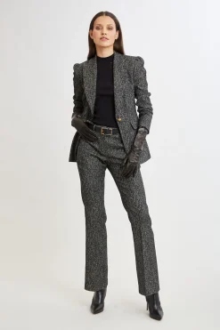 Elie Tahari Beaded Rib Sweater- Tops & Sweaters|Suiting