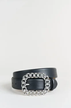 Elie Tahari Chain Buckle Belt- Fragrance|Gloves