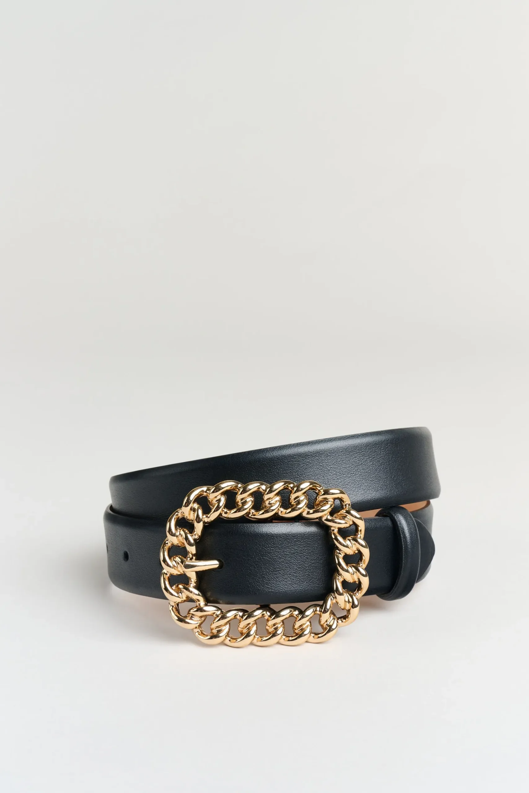 Elie Tahari Chain Buckle Belt- Fragrance|Gloves