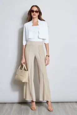Elie Tahari Chiffon Panel Pant- Bottoms