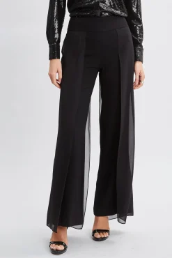 Elie Tahari Chiffon Panel Pant- Bottoms
