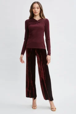 Elie Tahari Crystal Knot Wool Sweater- Tops & Sweaters