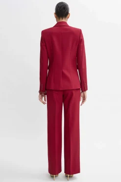 Elie Tahari Double Breasted Blazer- Jackets & Blazers|Suiting