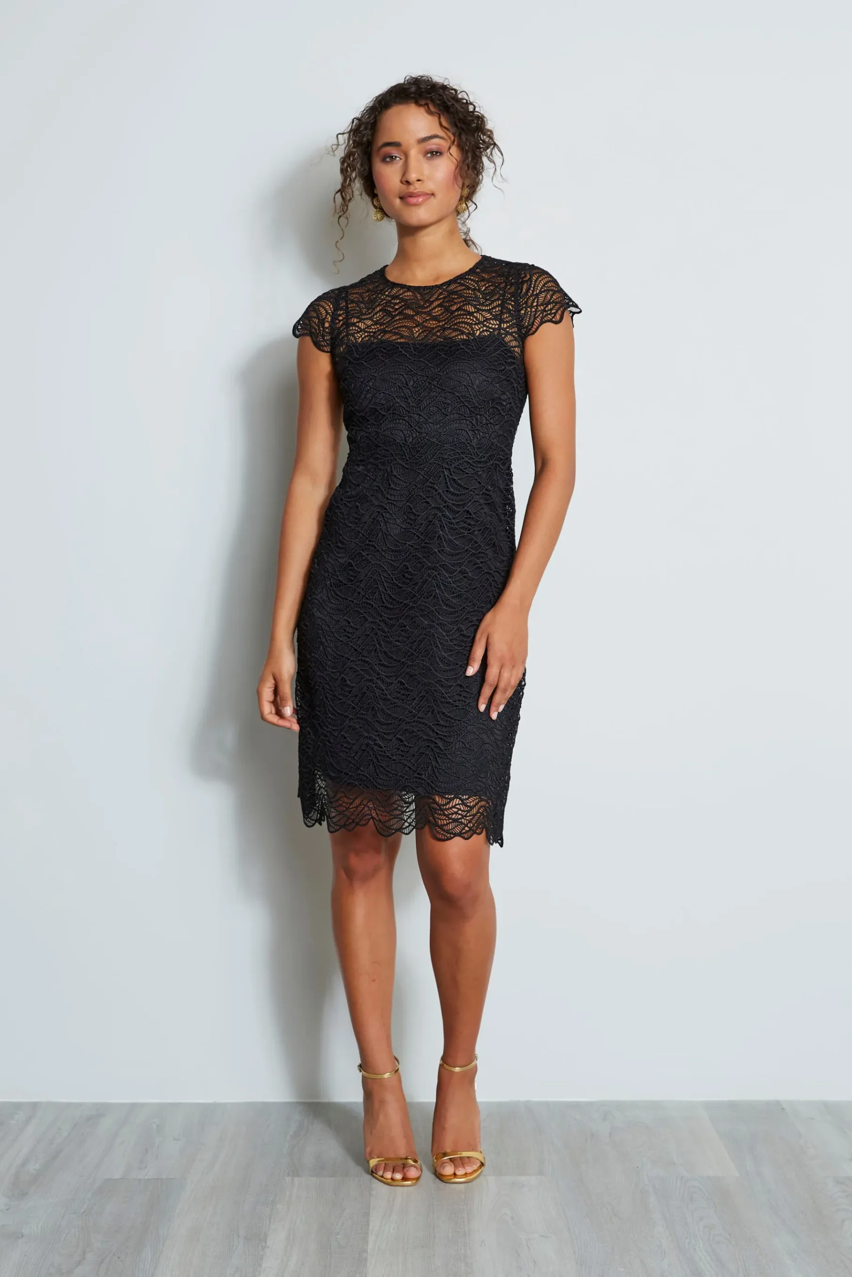 Elie Tahari Elissa Dress- Dresses & Jumpsuits|Short Sleeve Dresses