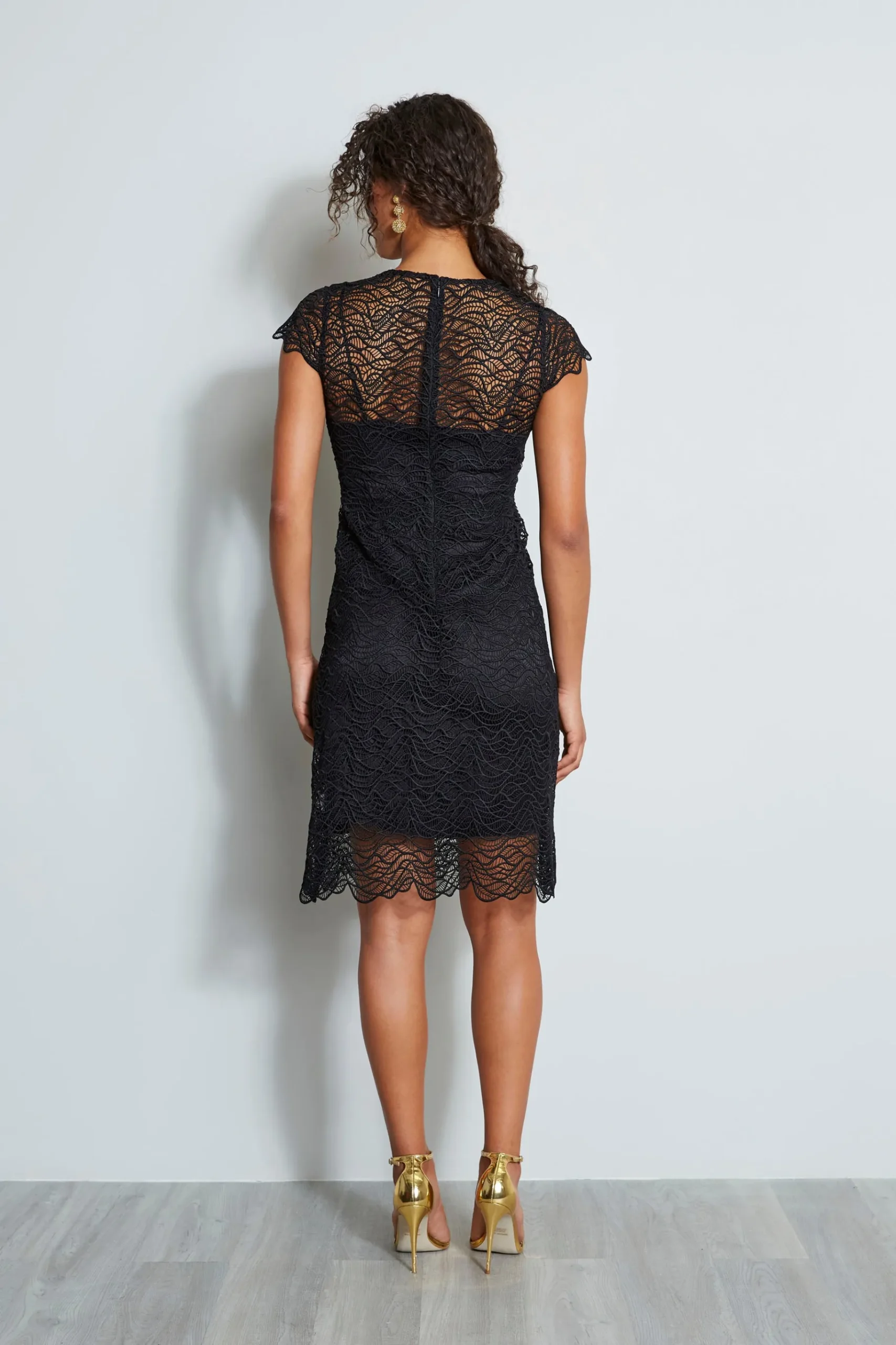 Elie Tahari Elissa Dress- Dresses & Jumpsuits|Short Sleeve Dresses