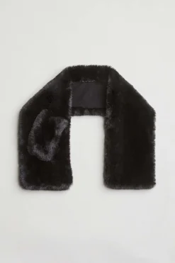 Elie Tahari Faux Fur Pull Through Scarf- Fragrance|Gloves