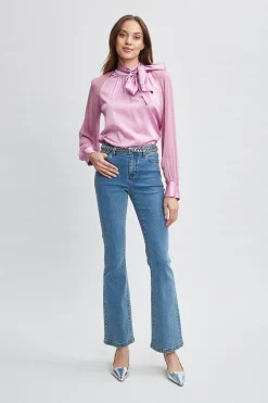 Elie Tahari Fit & Flare Jeans- Bottoms