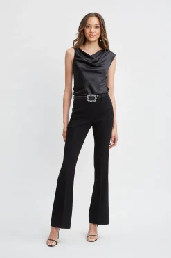 Elie Tahari Fit & Flare Pant- Bottoms|Suiting