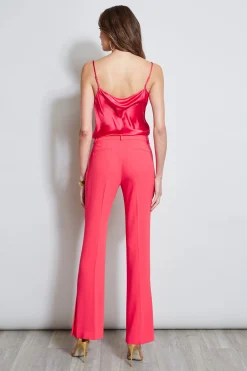 Elie Tahari Fit & Flare Slit Pant- Bottoms