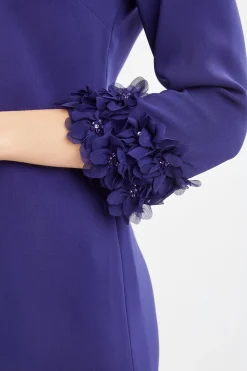 Elie Tahari Flower Sleeve Shift Dress- Dresses & Jumpsuits