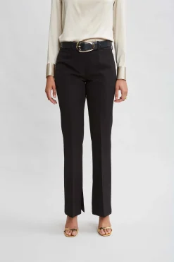 Elie Tahari Inseam Slit Flare Pant- Bottoms