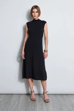 Elie Tahari Knit Midi Dress- Dresses & Jumpsuits|Sleeveless Dresses