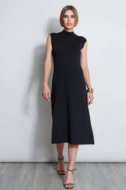 Elie Tahari Knit Midi Dress- Dresses & Jumpsuits|Sleeveless Dresses