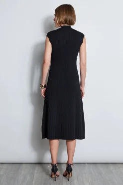 Elie Tahari Knit Midi Dress- Dresses & Jumpsuits|Sleeveless Dresses