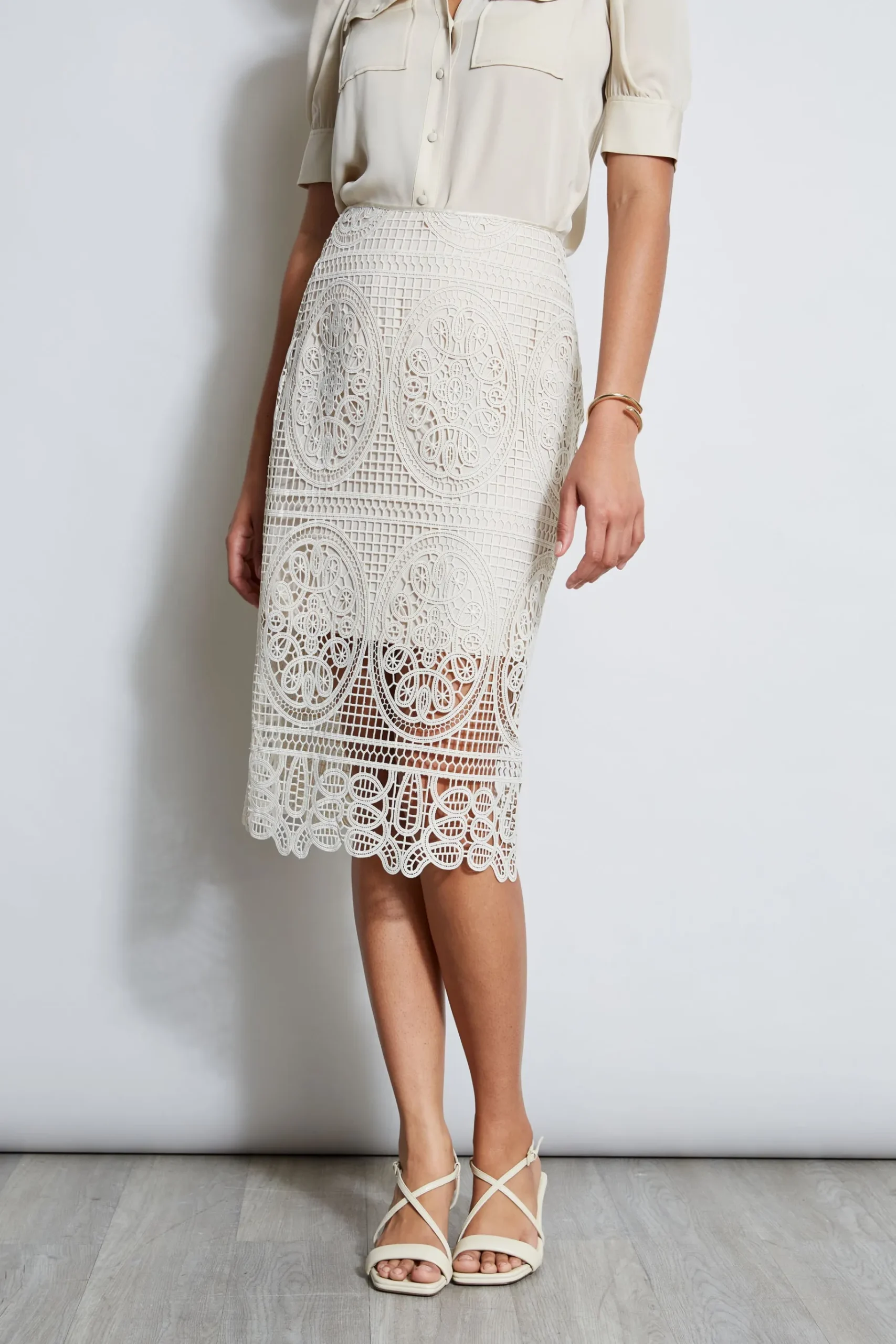 Elie Tahari Lace Skirt- Bottoms