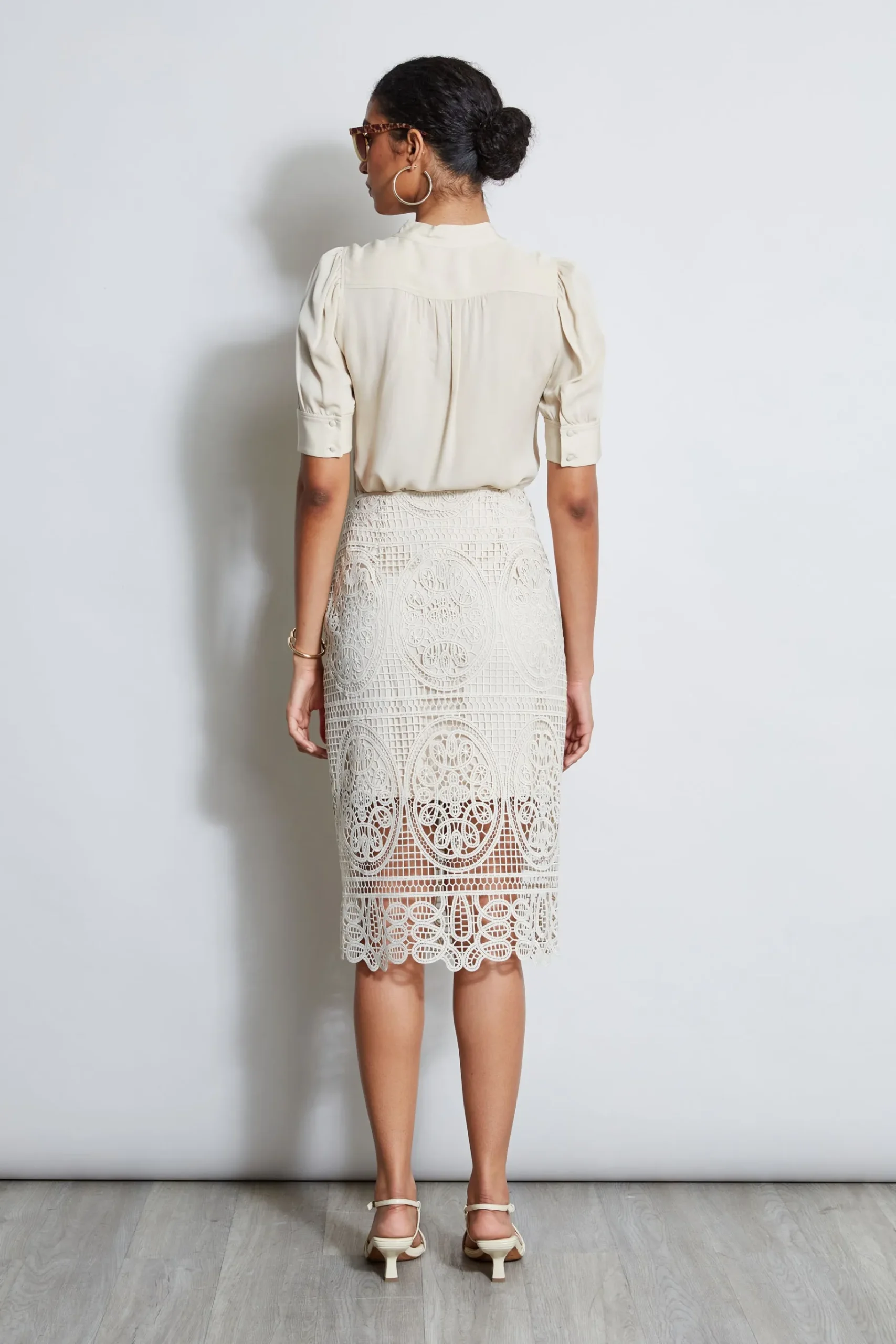 Elie Tahari Lace Skirt- Bottoms