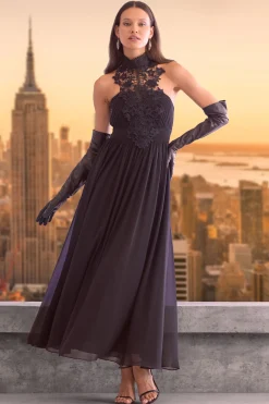 Elie Tahari Leather Opera Gloves- Fragrance|Gloves