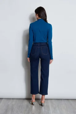 Elie Tahari Long Sleeve Twist Neck Knit- Tops & Sweaters