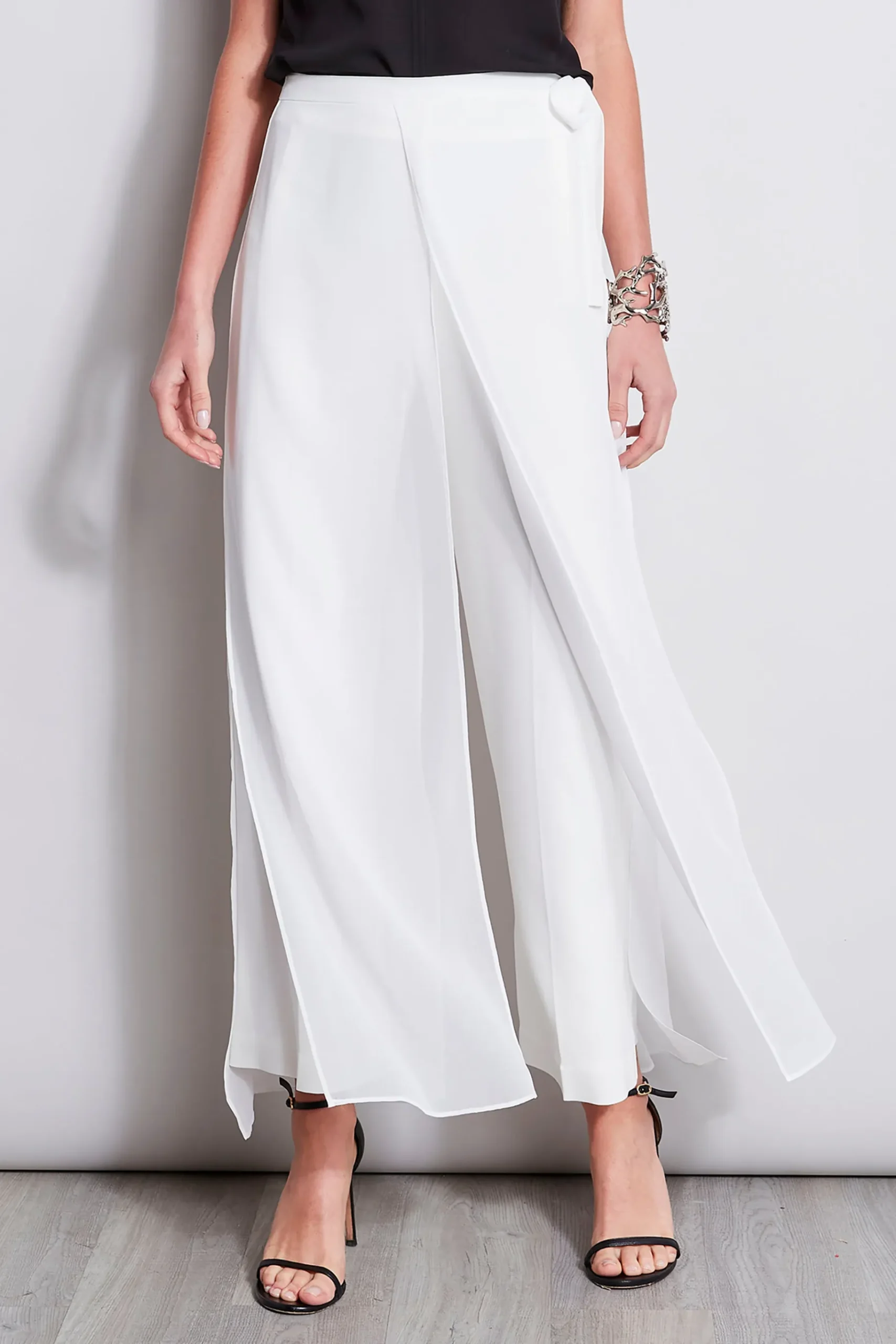 Elie Tahari Overlay Pant- Bottoms