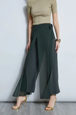 Elie Tahari Overlay Pant- Bottoms