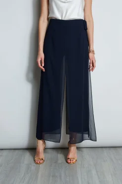 Elie Tahari Overlay Pant- Bottoms