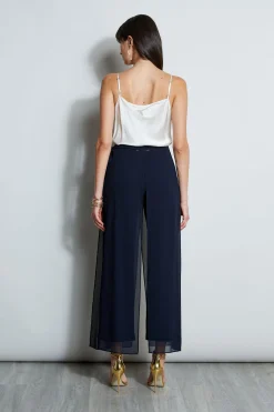 Elie Tahari Overlay Pant- Bottoms