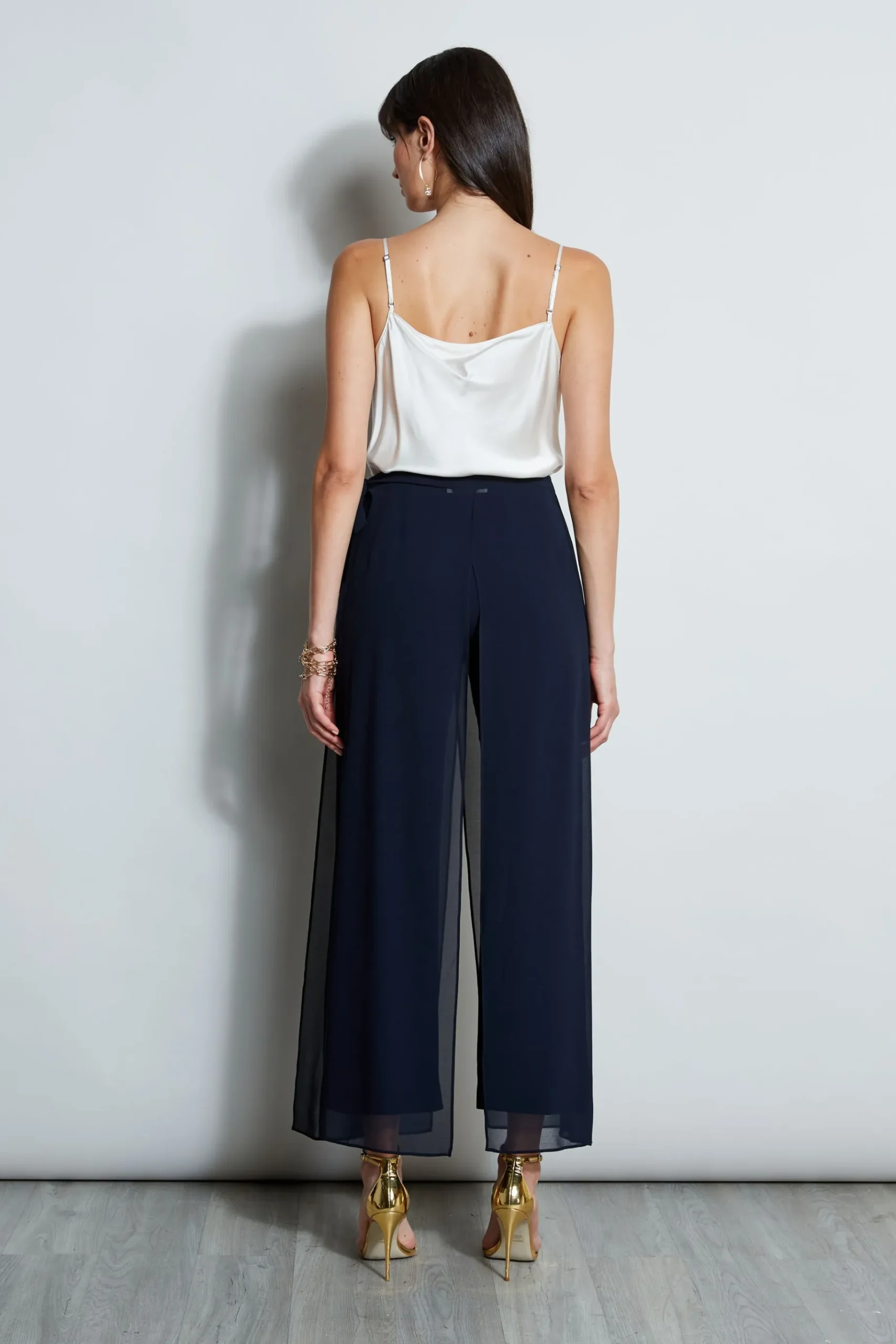 Elie Tahari Overlay Pant- Bottoms