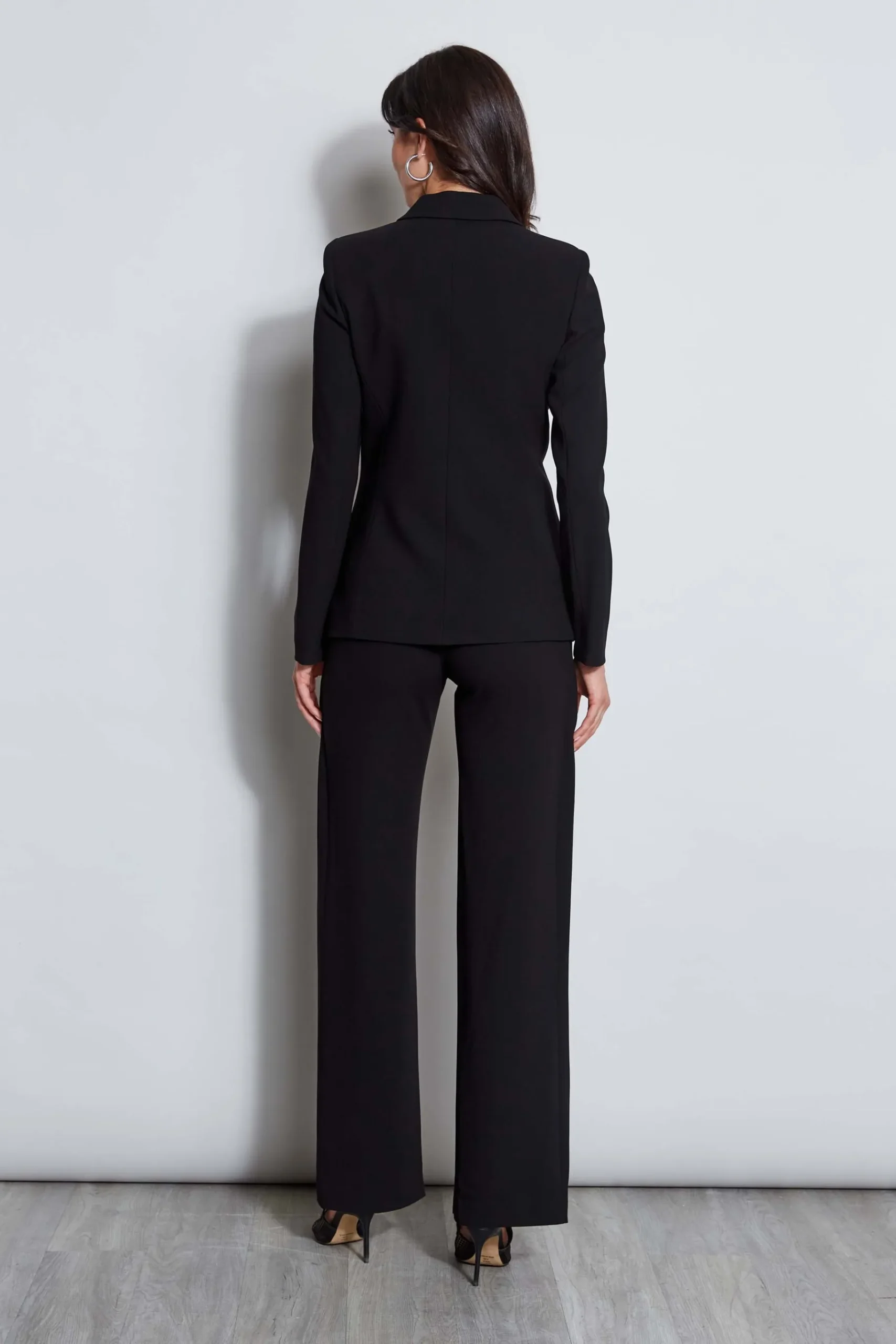 Elie Tahari Panel Single Button Blazer- Jackets & Blazers|Suiting