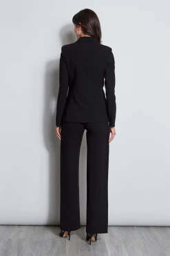 Elie Tahari Panel Single Button Blazer- Jackets & Blazers|Suiting