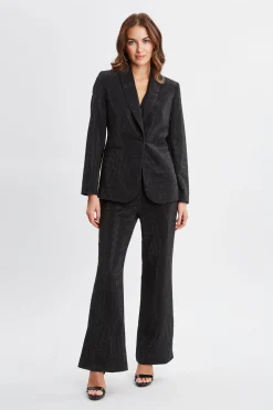 Elie Tahari Rhinestone Embellished Blazer- Jackets & Blazers|Suiting