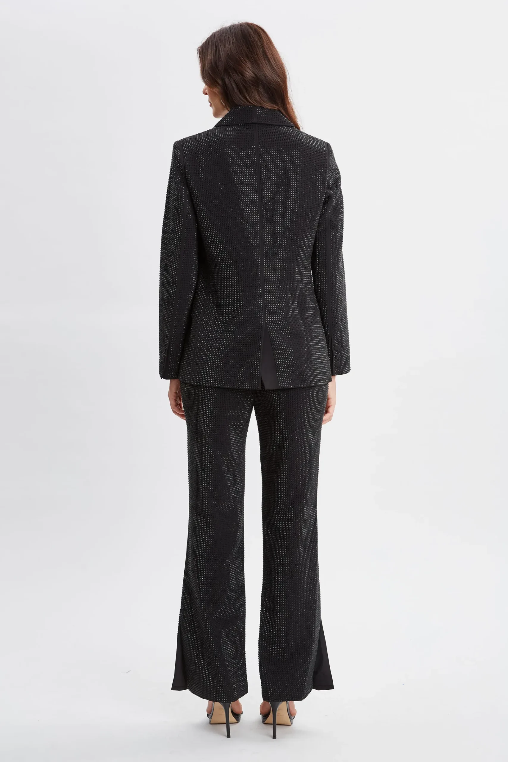 Elie Tahari Rhinestone Embellished Blazer- Jackets & Blazers|Suiting