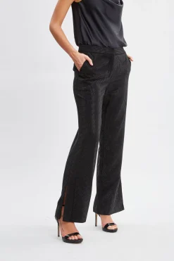 Elie Tahari Rhinestone Embellished Pants- Bottoms|Suiting