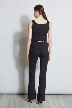 Elie Tahari Rib Detail Sweater Tank- Tops & Sweaters