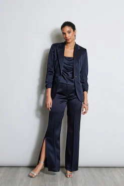 Elie Tahari Satin Cowl Cami- Tops & Sweaters