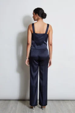 Elie Tahari Satin Cowl Cami- Tops & Sweaters