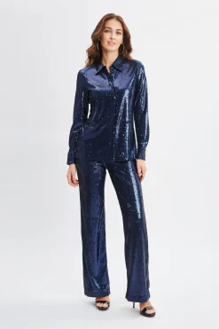 Elie Tahari Sequin Pant- Bottoms