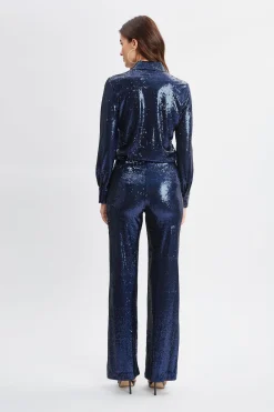 Elie Tahari Sequin Pant- Bottoms