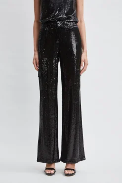 Elie Tahari Sequin Pocket Pant- Bottoms