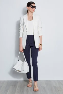 Elie Tahari Side Slit Blazer- Jackets & Blazers