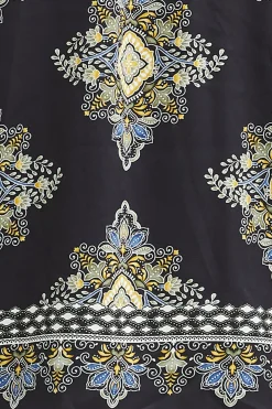 Elie Tahari Silk Geometric Shirt- Tops & Sweaters