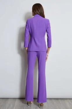 Elie Tahari Single Breasted Dart Blazer- Jackets & Blazers