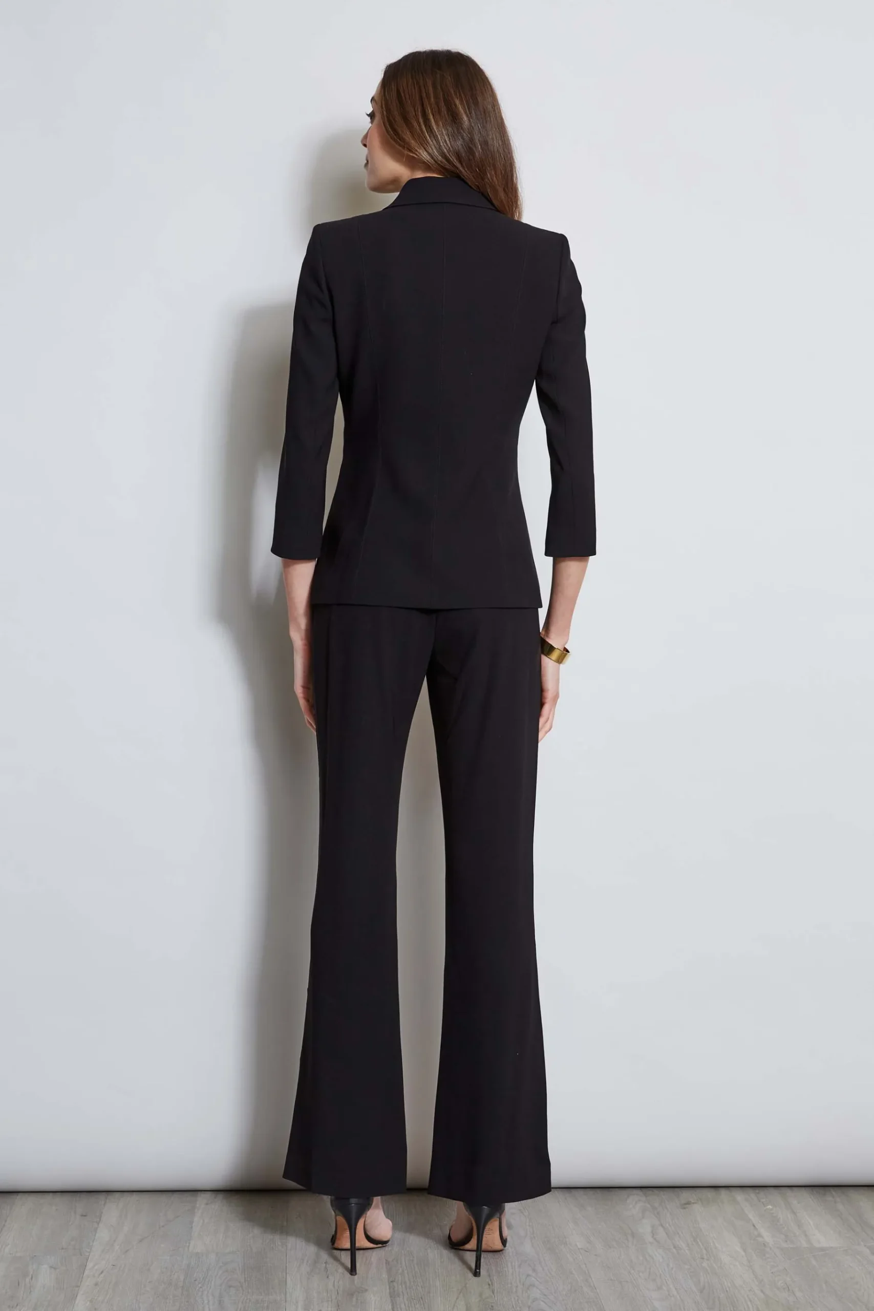 Elie Tahari Single Breasted Dart Blazer- Jackets & Blazers