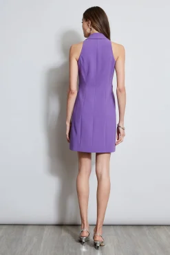 Elie Tahari Sleeveless Double Breasted Blazer Dress- Dresses & Jumpsuits|Sleeveless Dresses