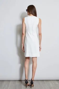 Elie Tahari Sleeveless Keyhole Ring Dress- Dresses & Jumpsuits|Sleeveless Dresses