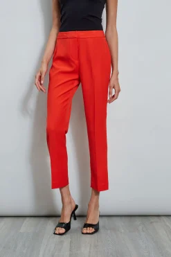 Elie Tahari Slim Fit Ankle Pant- Bottoms