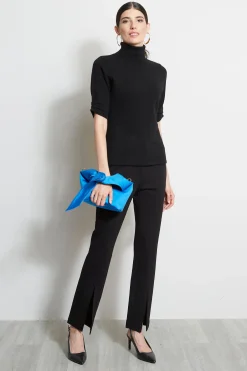 Elie Tahari Small Satin Knot Handbag- Fragrance|Gloves