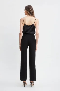 Elie Tahari Stretch Silk Satin Cami- Tops & Sweaters|Suiting