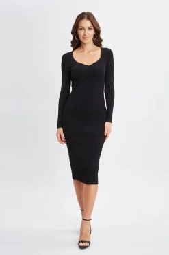 Elie Tahari Sweetheart Sweater Dress- Dresses & Jumpsuits