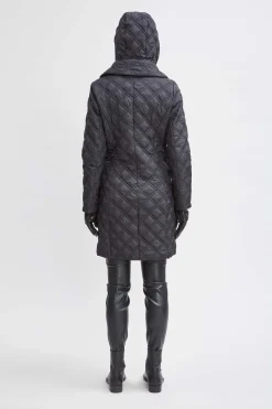 Elie Tahari Tahari Quilted Puffer Coat- Coats